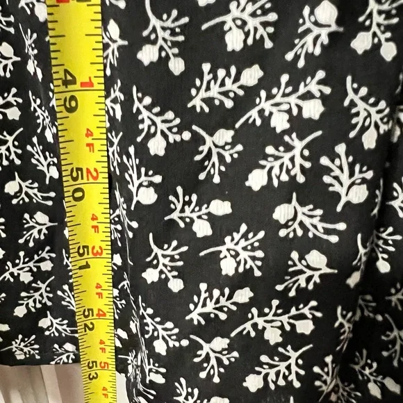 NWOT. Elegant Black Floral Maxi Dress - Picture 6 of 6